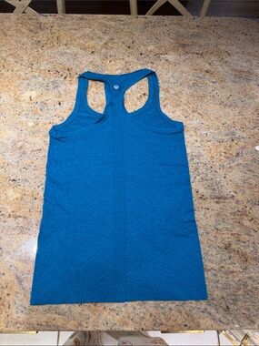 lululemon athletica Teal Performance Racerback Tank